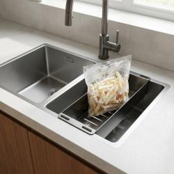 frozen-fries-bag-draining-sink-organization